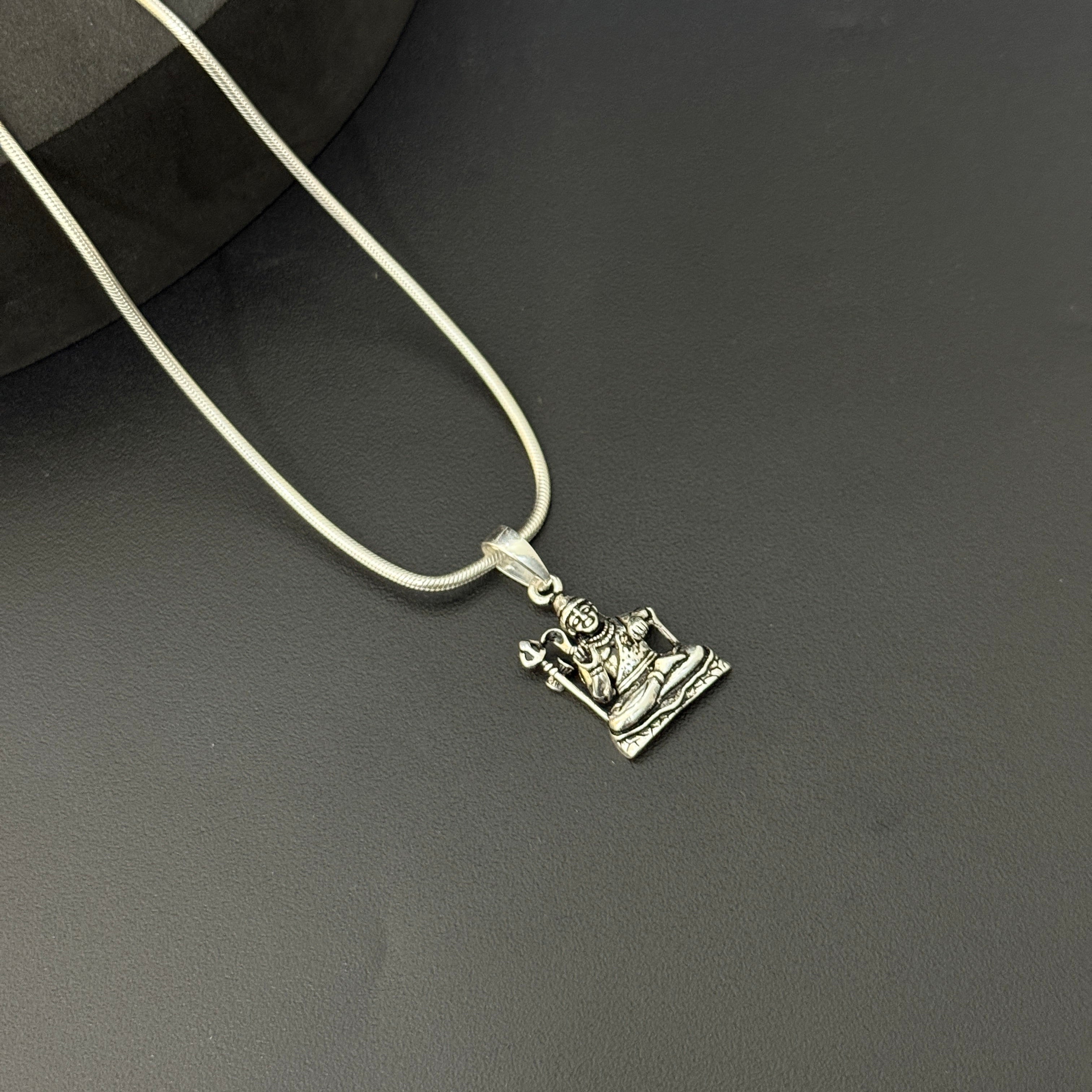 Silver Pendant  Shiva