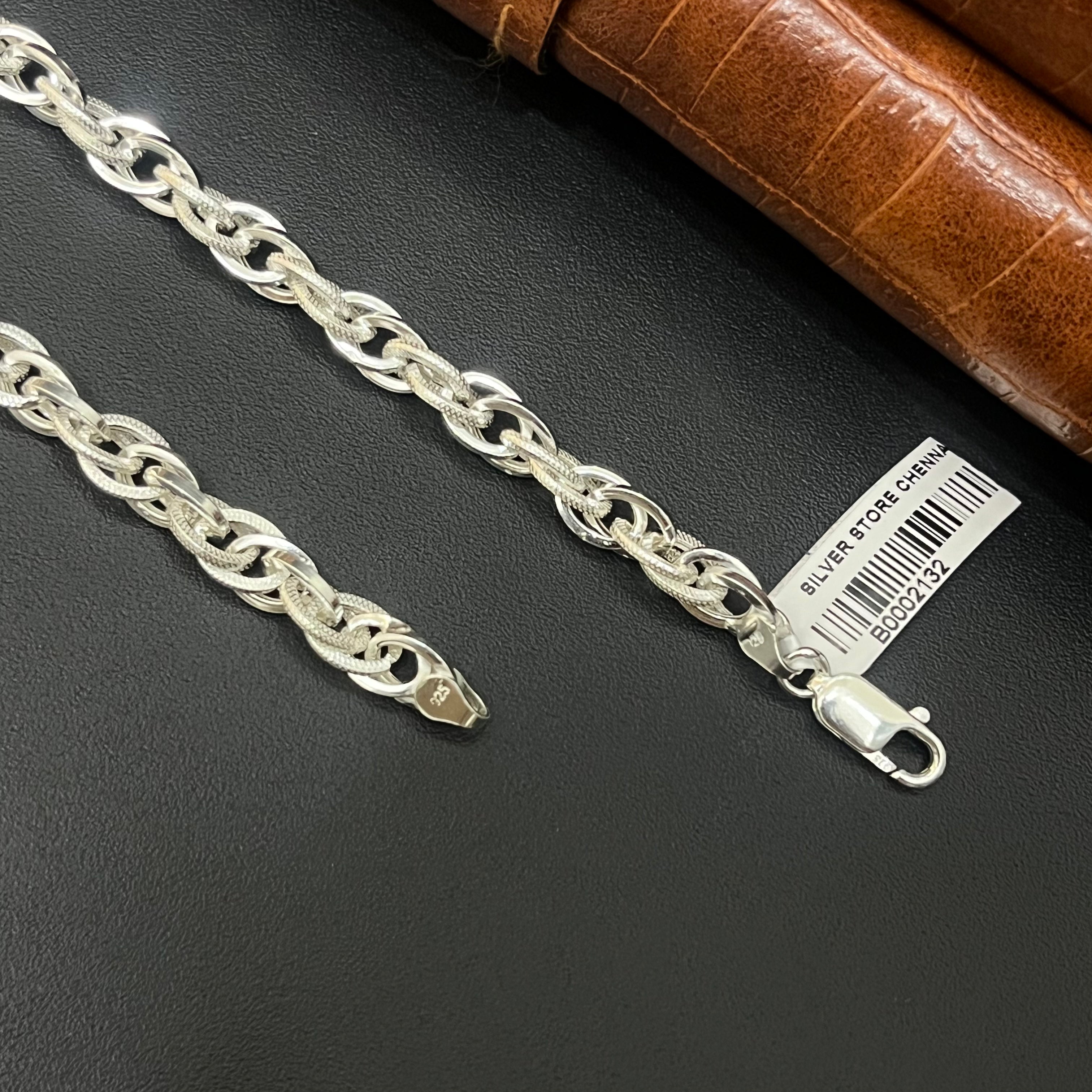 Silver Mens Chain 6