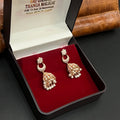 Silver Ladies Jimki Premium Crystal Muthu Rose Gold 925