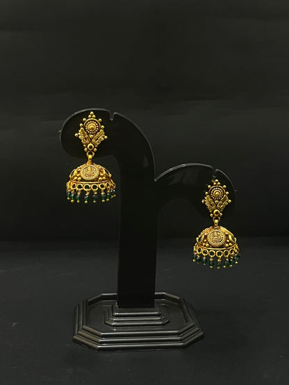 Silver Antique Kammal Jimki ADS01