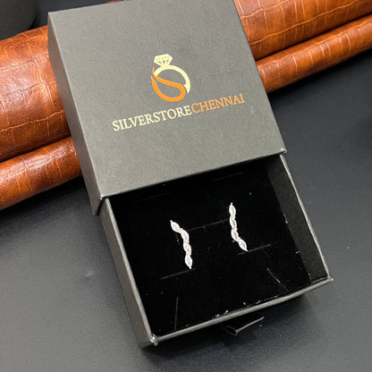 Pure Silver Bluetooth Earcuffs C Zicron RG