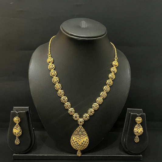 Silver Turkey Necklace & Studs TK02