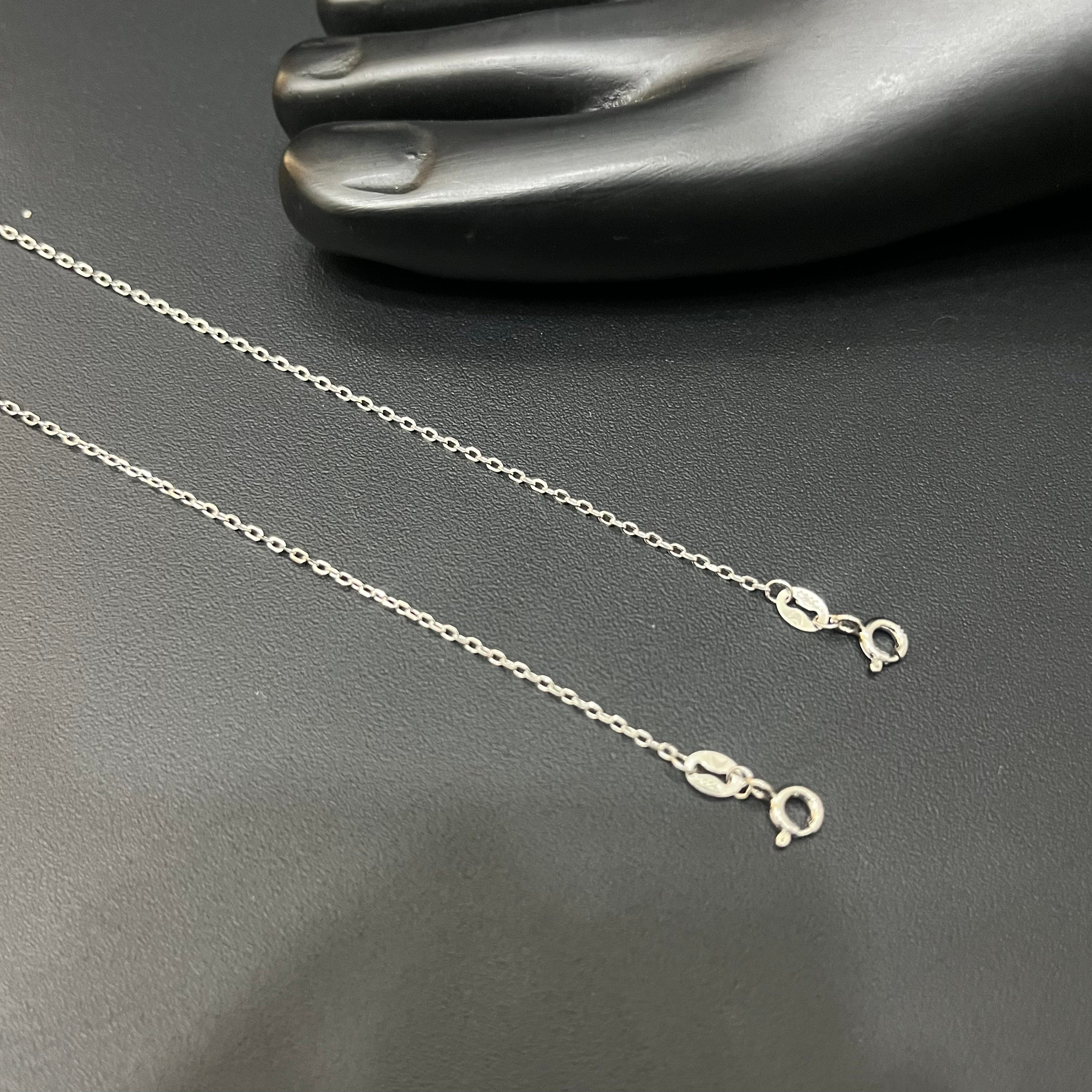 Silver Ladies Anklet Infinity