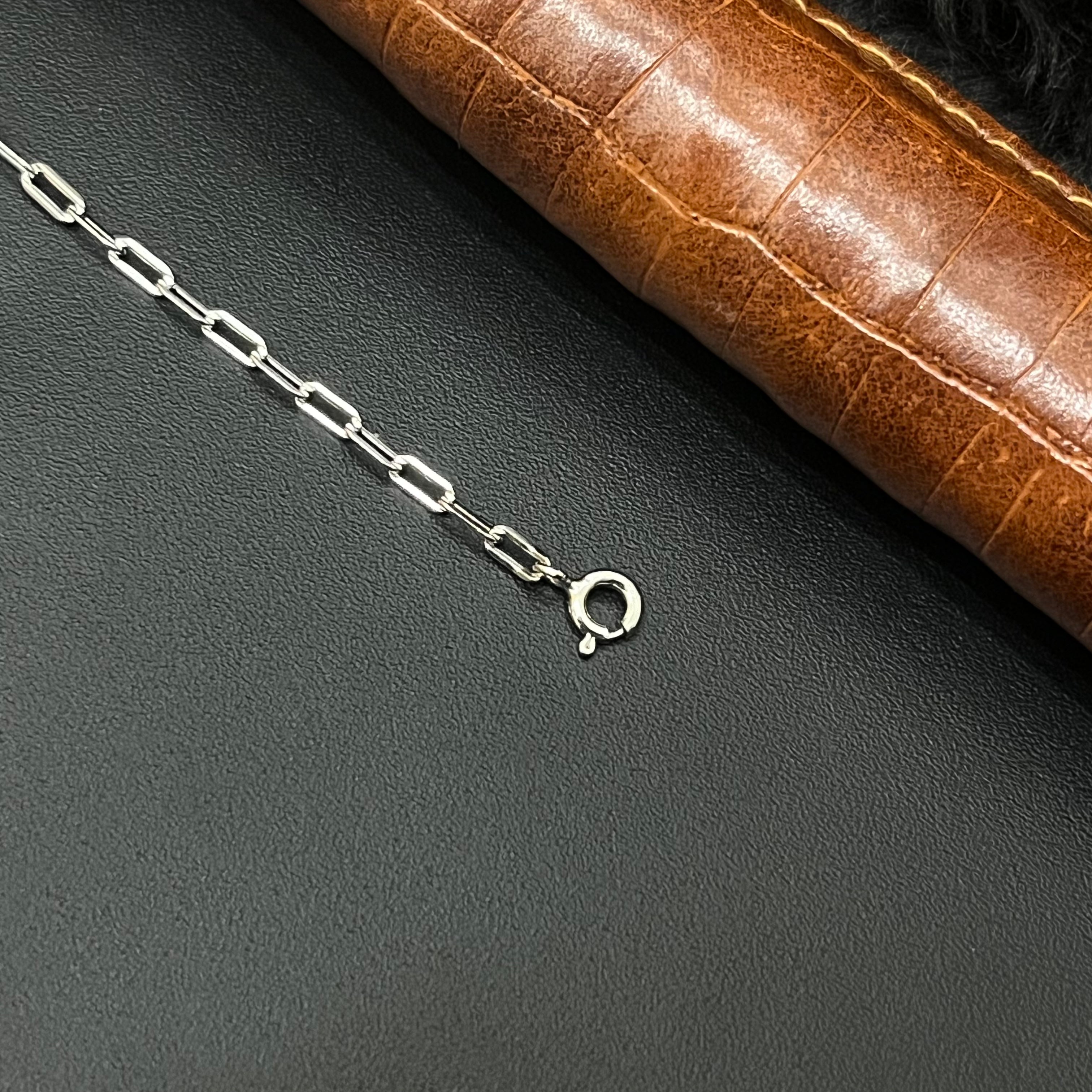 Silver Ladies Bracelet Boat Shape