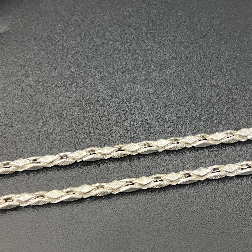 Silver Kathli Silver Finished Matte Finished