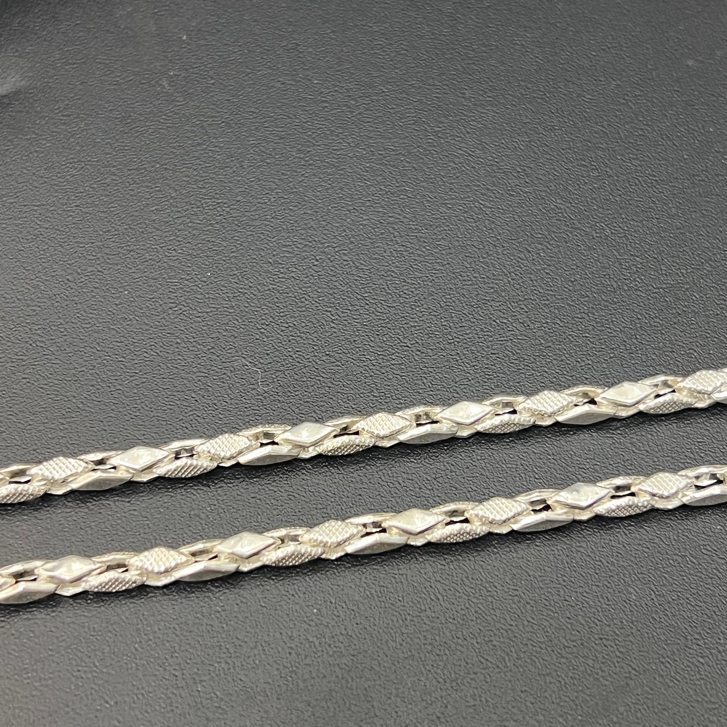 Silver Kathli Silver Finished Matte Finished