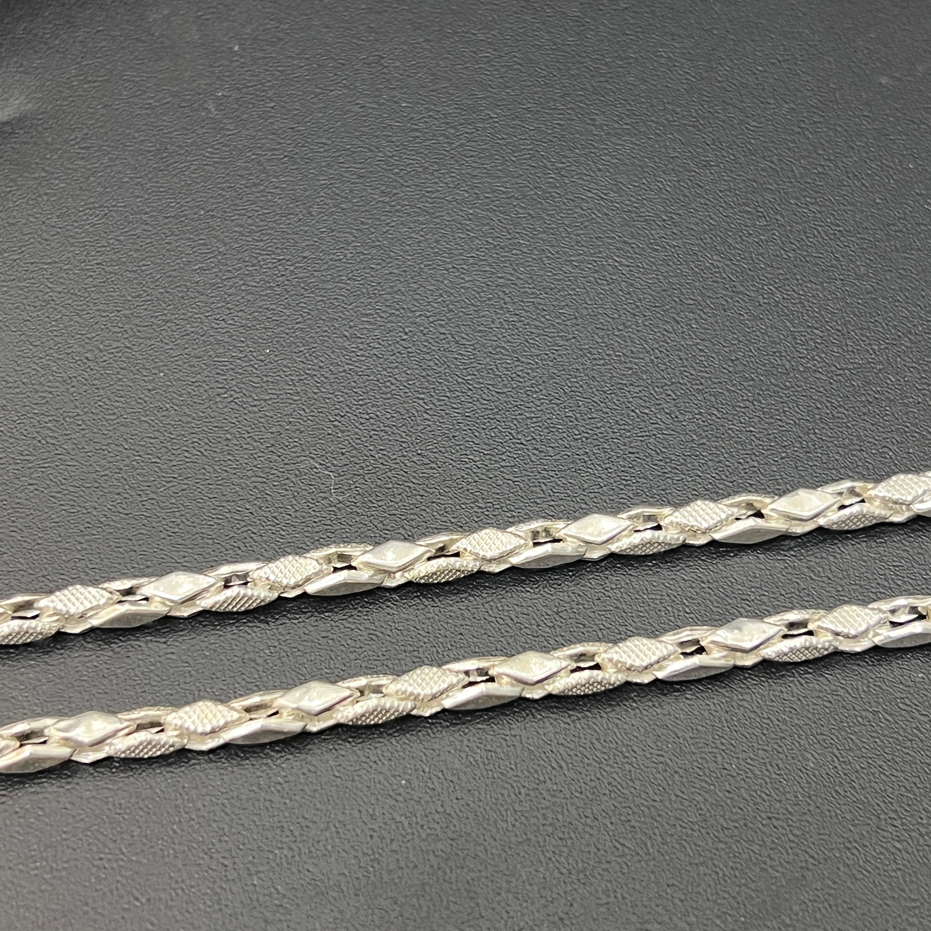 Silver Kathli Silver Finished Matte Finished