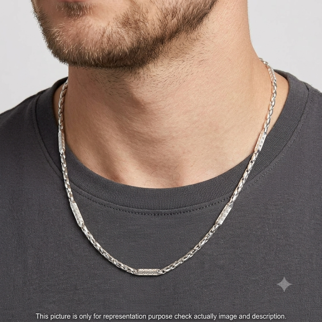 Silver Mens Chain Choco Kathli CC04 925