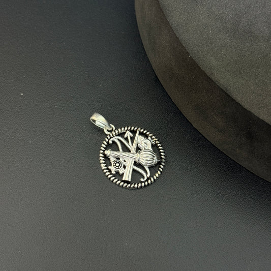 Silver Pendant _Gadha