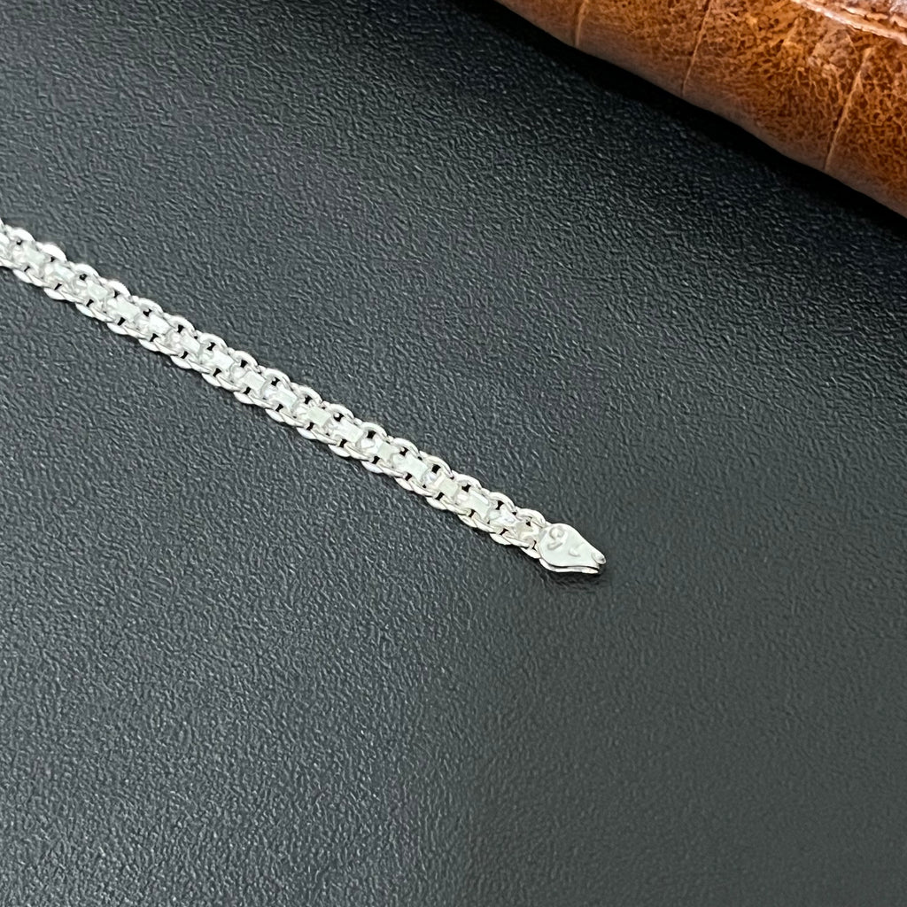Silver Mens Chain Flat 18inches 925
