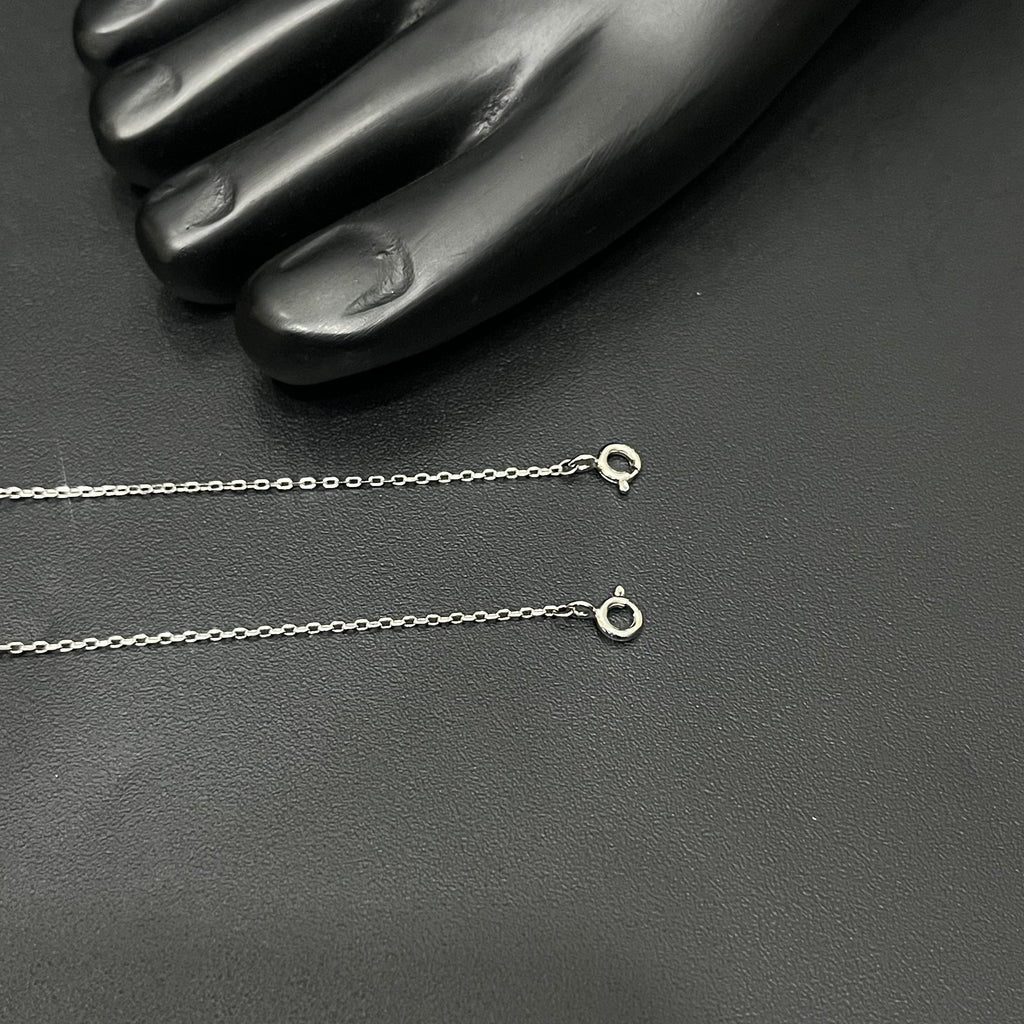 Silver Ladies Anklet Butterfly CZ