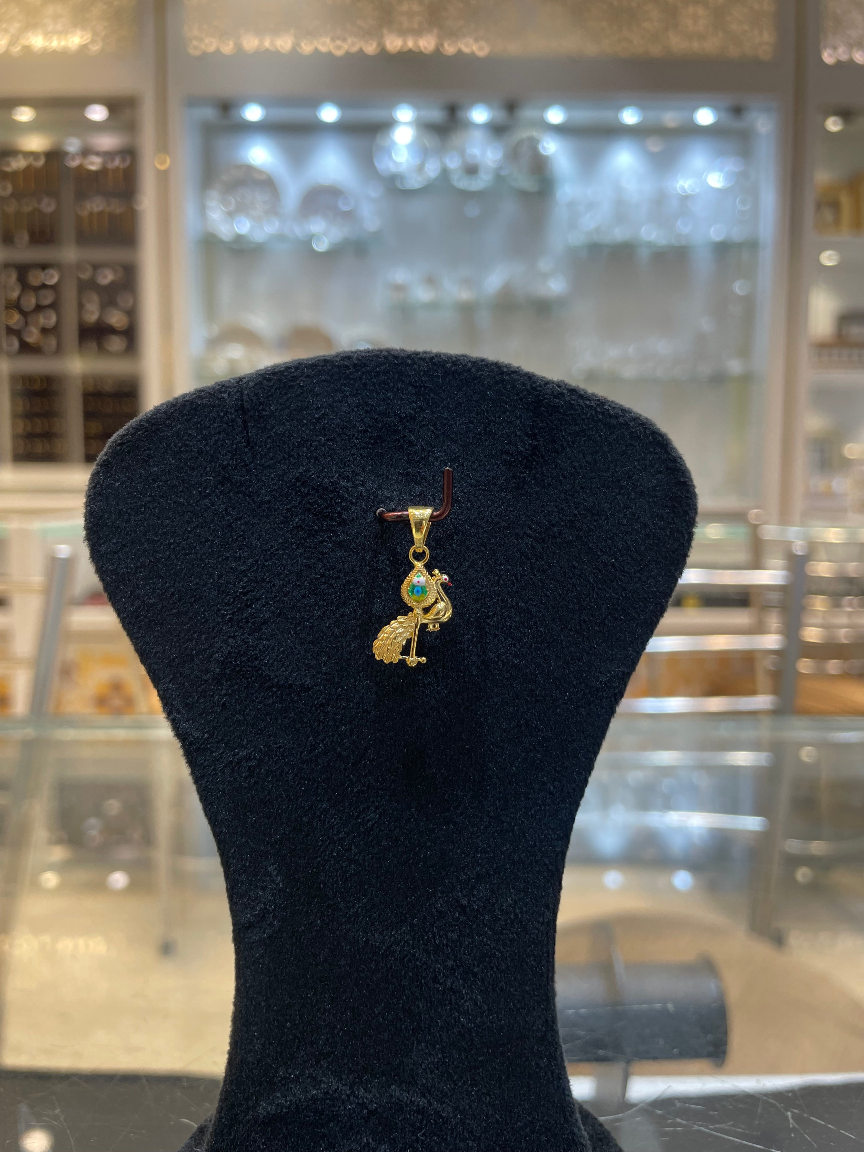 Murugan Vel & Peacock 22k Gold DS 04