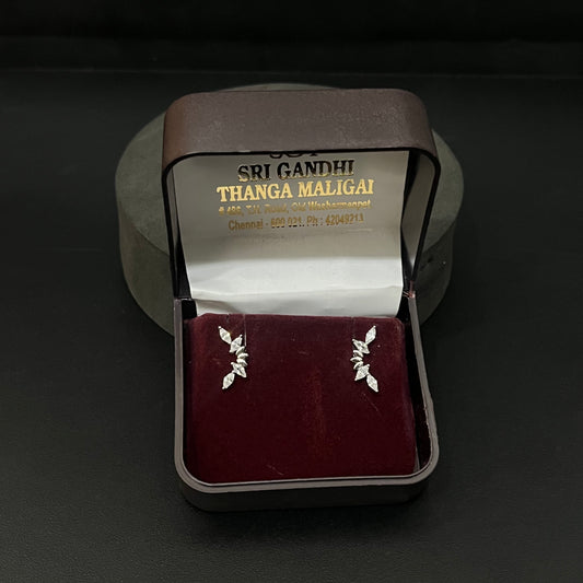 Silver Second Studs  Nayanthra Model Z Platinum