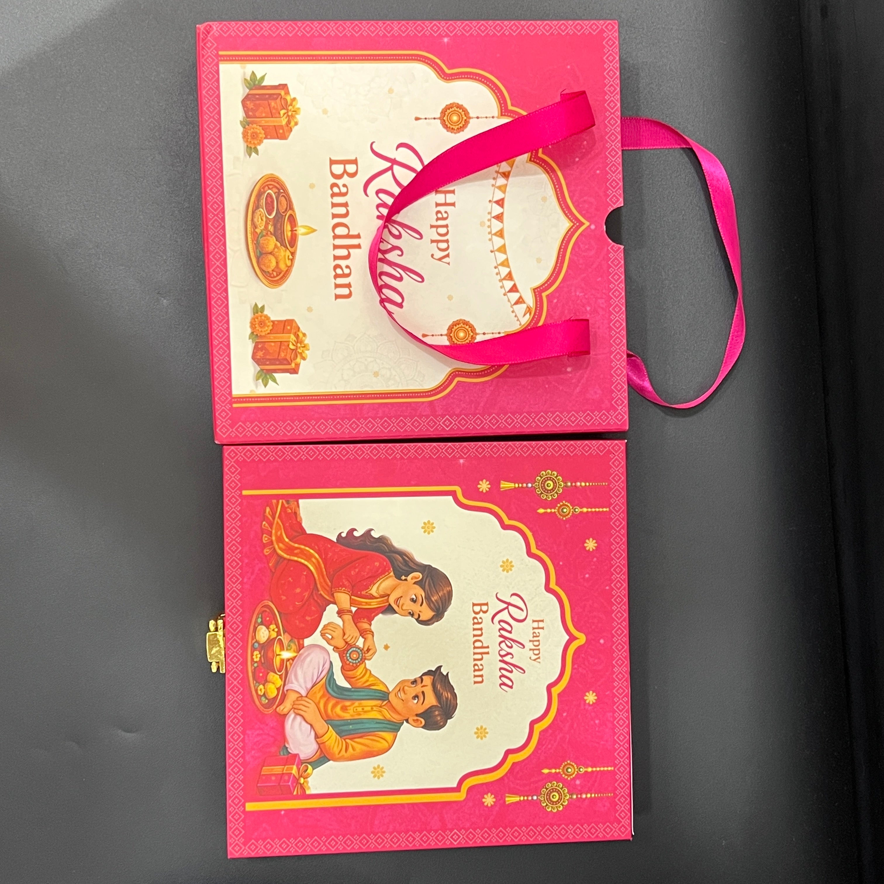 Silver Raksh Bandhan Gift Box 6grams Coin Set 999