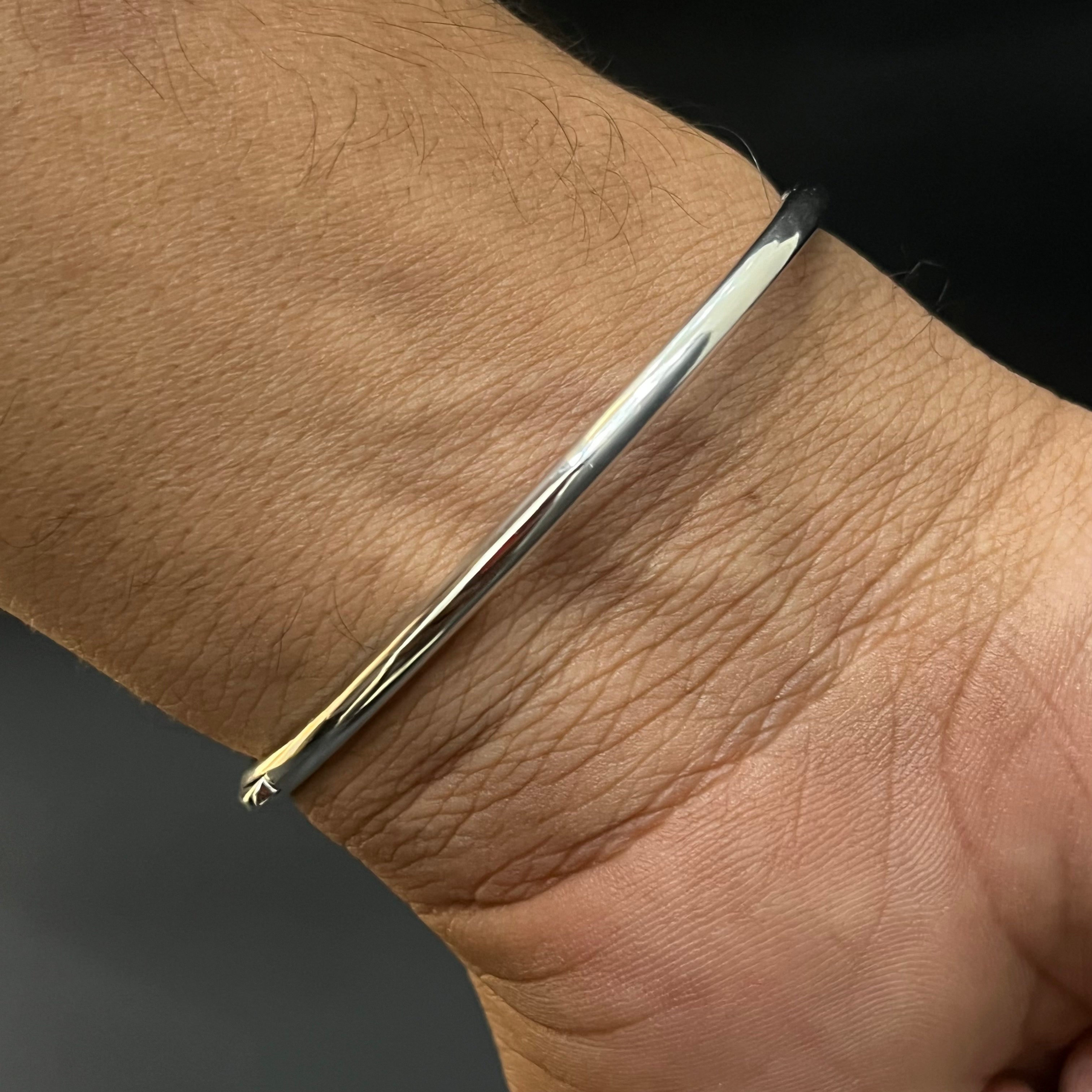 Silver Unisex Nail Kada