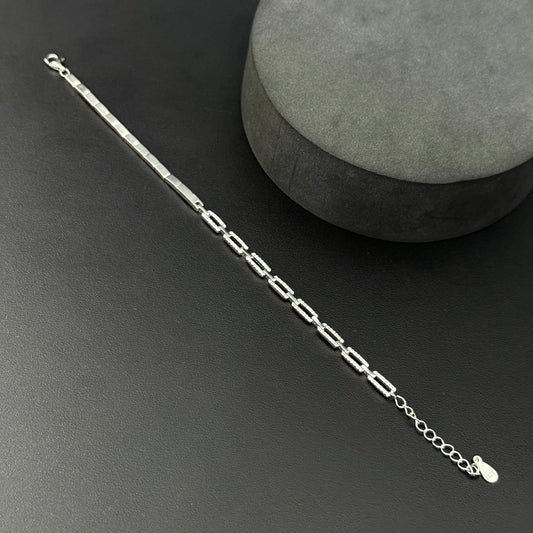 Ladies Silver Bracelet Box AD