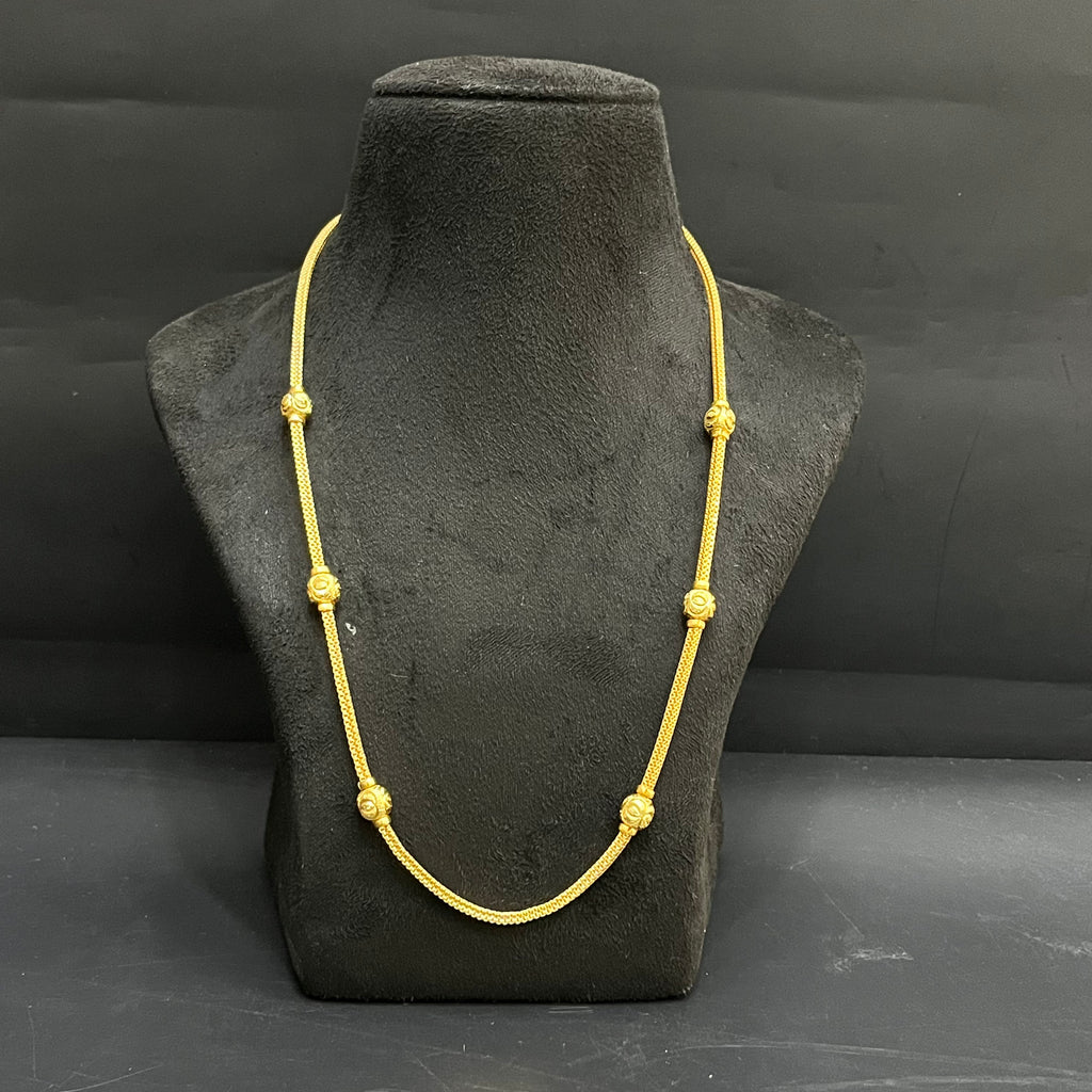Silver Ladies Chain Classic Dokiya Edition Gold Finish M02 925