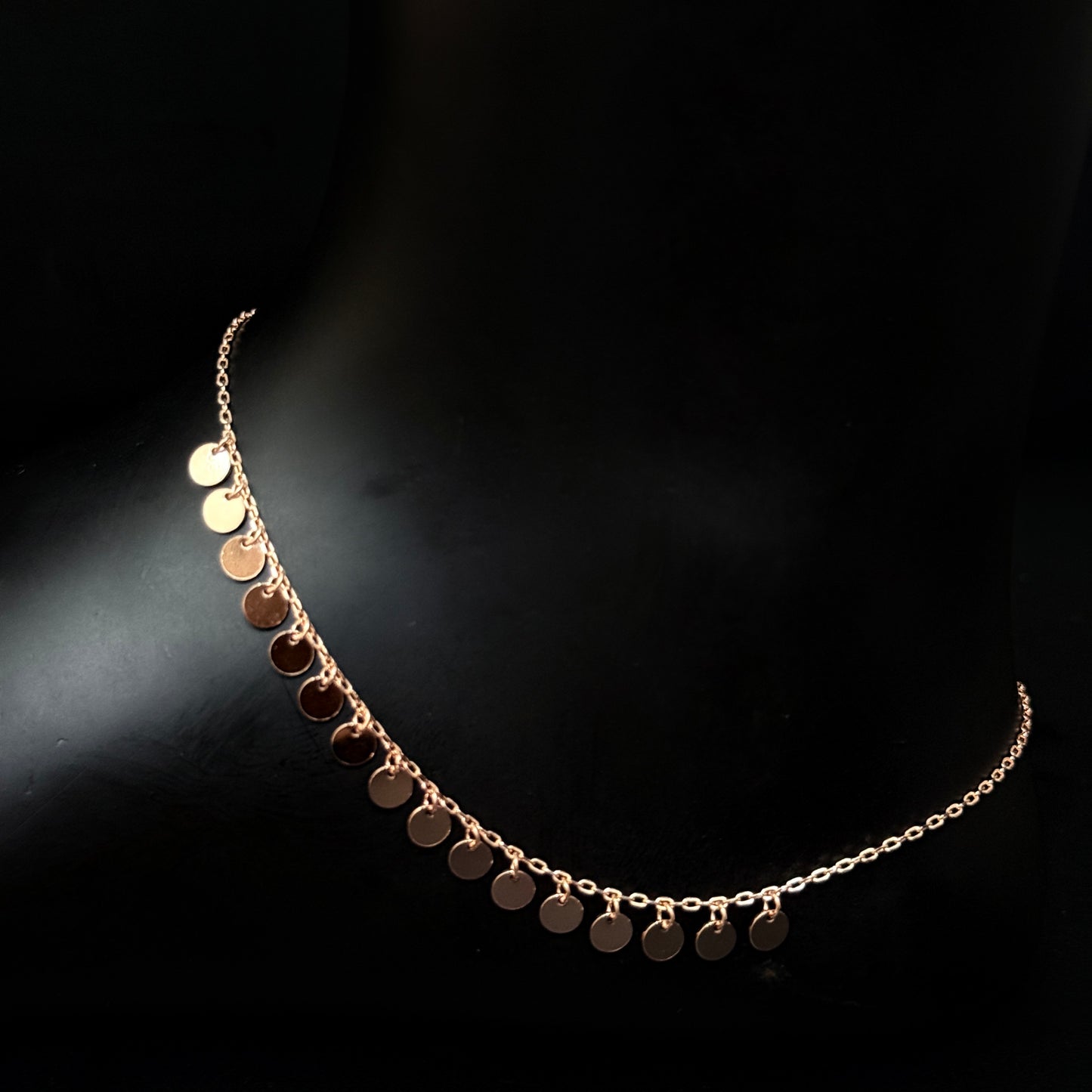 Silver Ladies Anklet Centre Charms RG