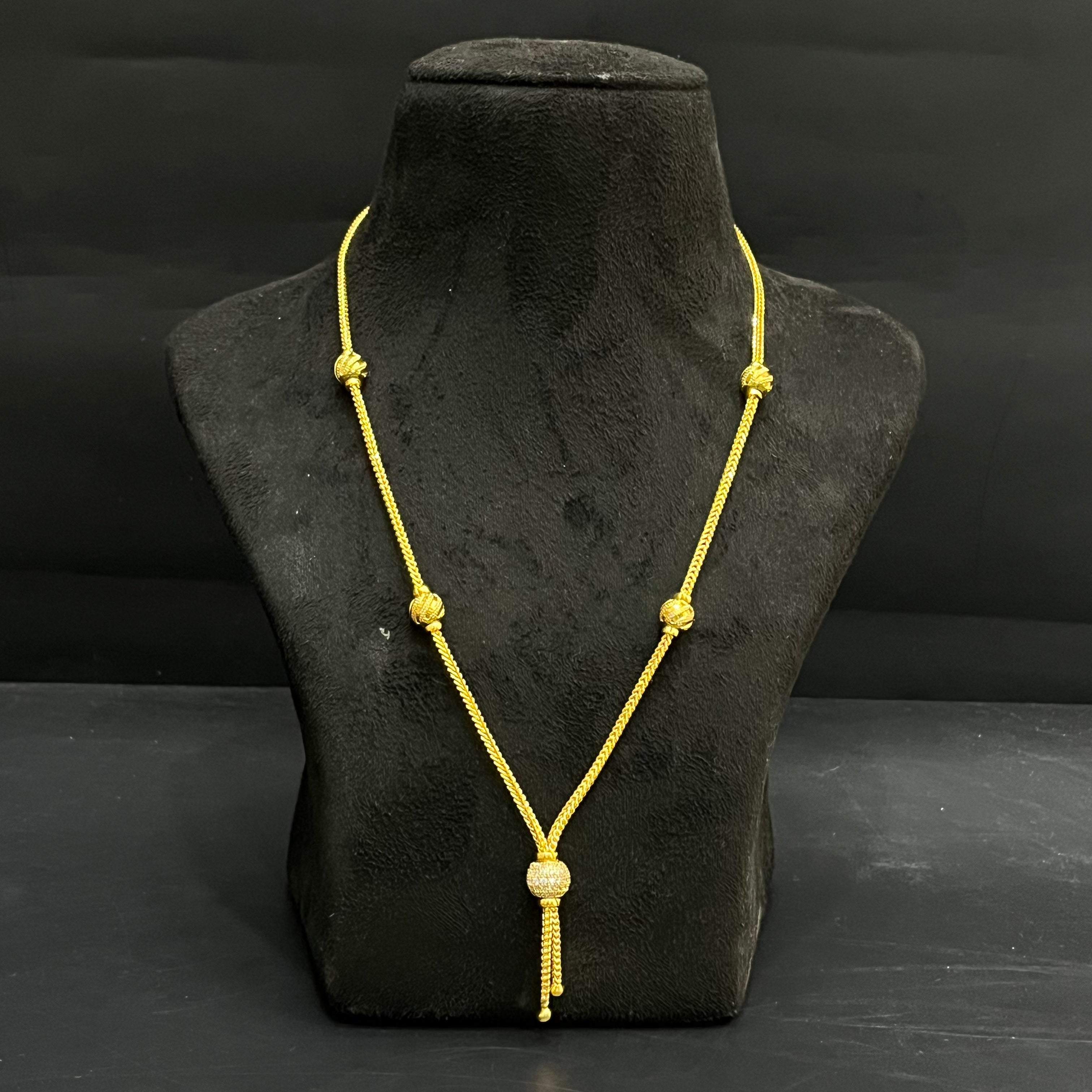 Silver Ladies Chain Fabulous Dokiya Edition Gold Finish M01 925