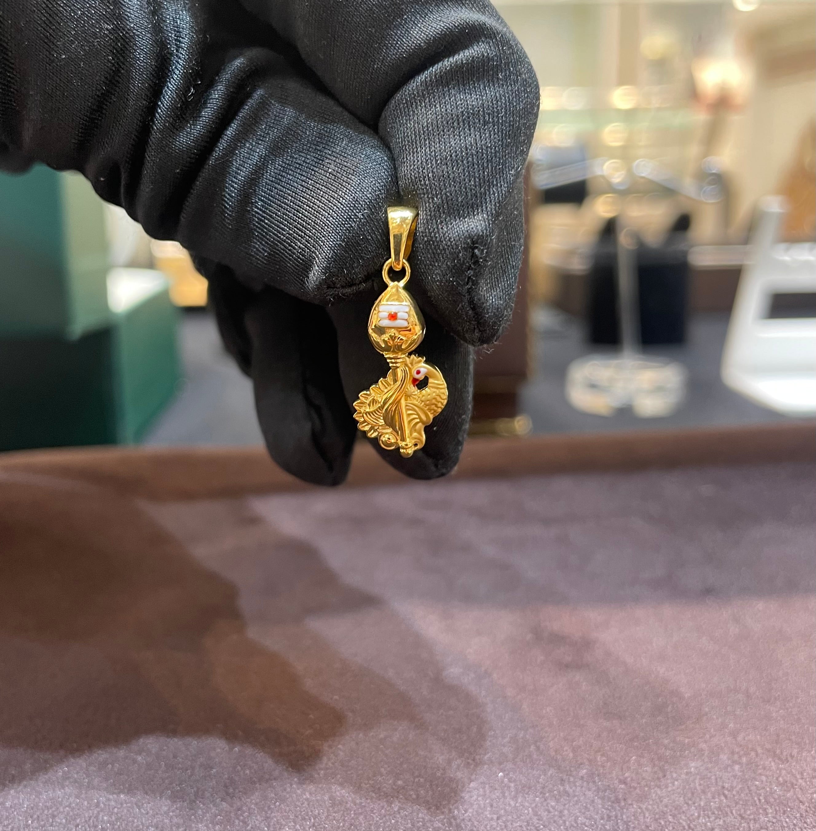 Murugan Vel & Peacock 22k Gold DS 02