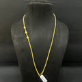 Sliver Thali Saradu Gold Finished GF3