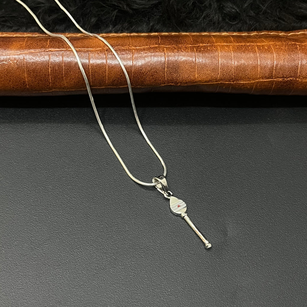 Silver Vel Pendant Rohdium Finished(Pendant Only)