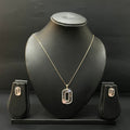 Silver Ladies Pendant Chain Capsule Rosegold