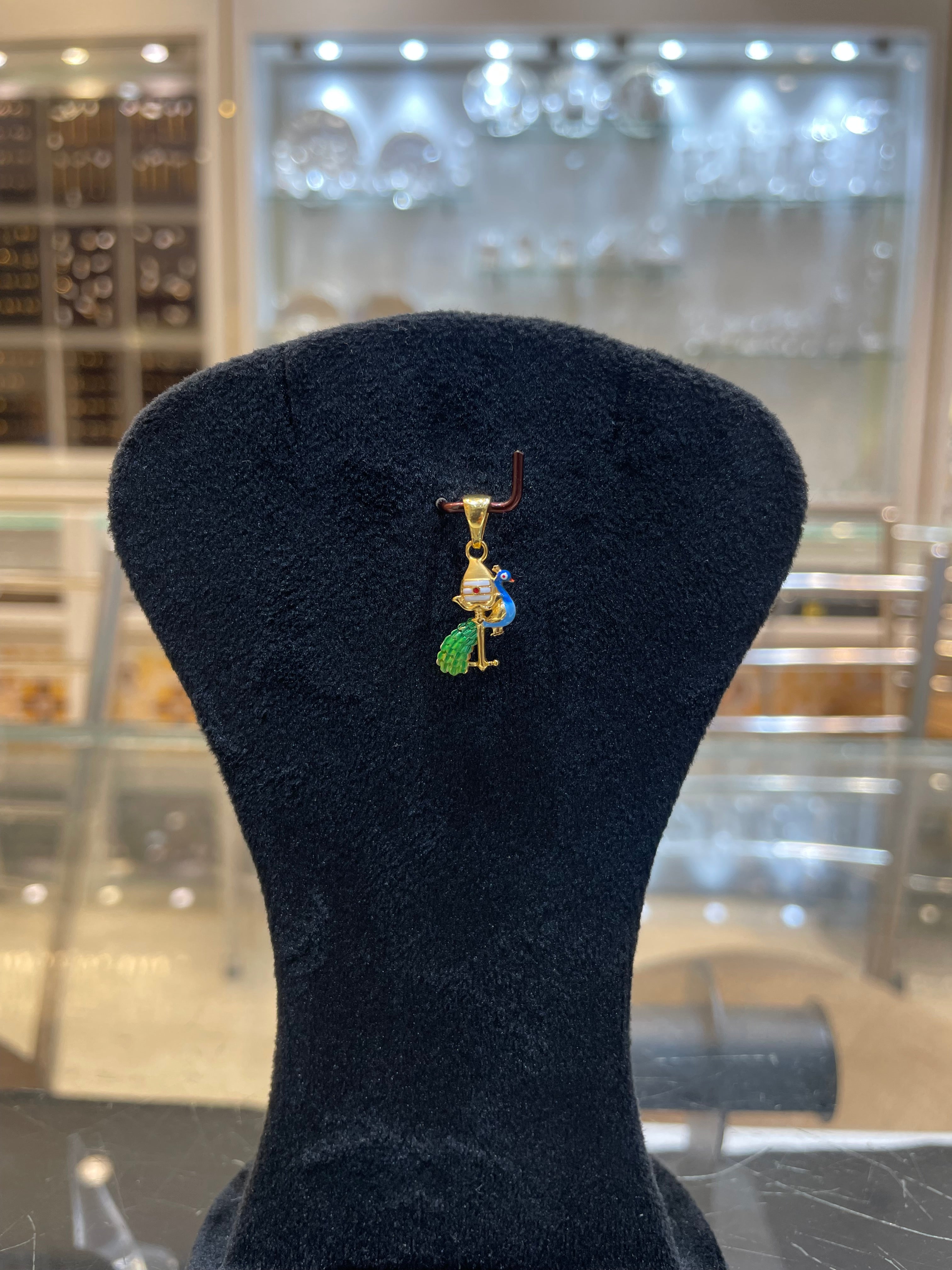 Murugan Vel & Peacock 22k Gold DS 01