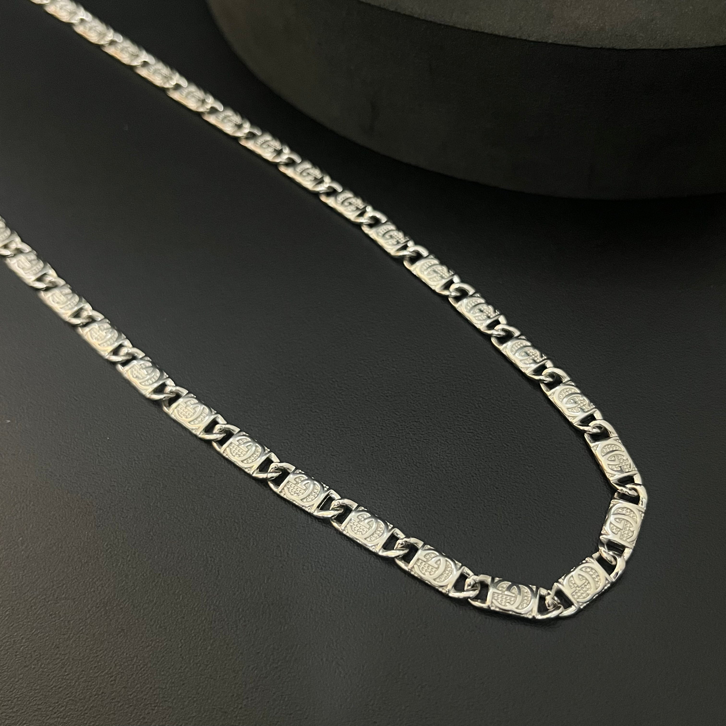Silver Mens Chain Gucci
