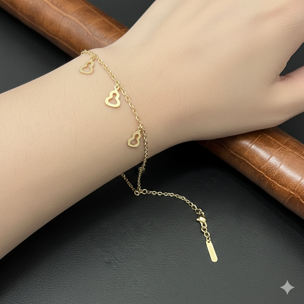 Silver Ladies Bracelet Charms Hanging RG