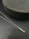 Ladies Silver Chain Hug SS