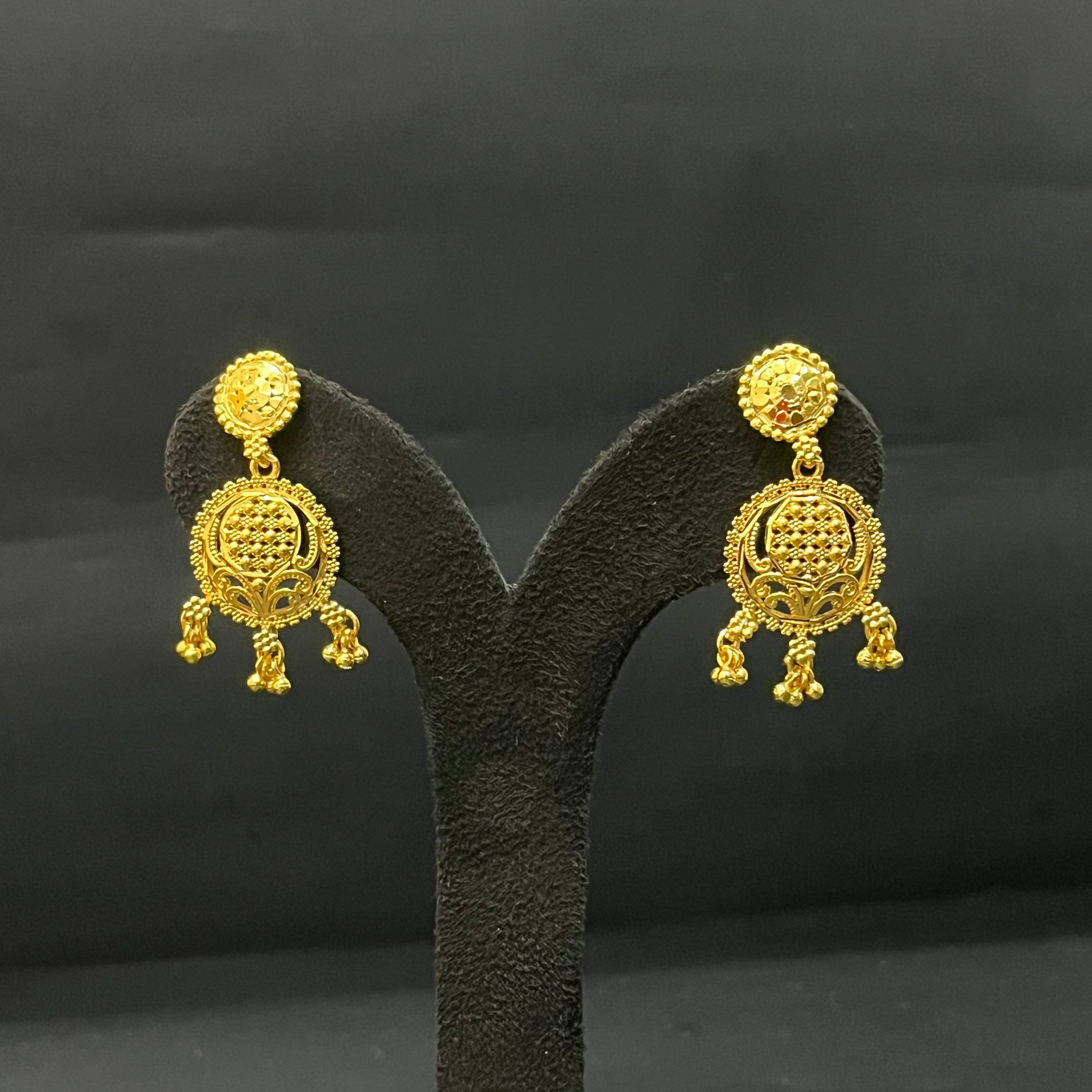 Silver Neckalce Gold Finished Bombay 925 B1