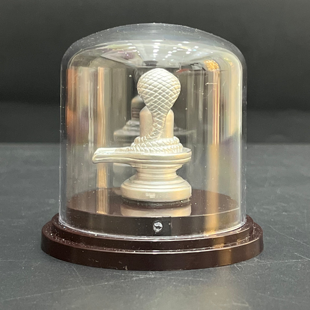 Silver Idol Shiva Lingam M01 925