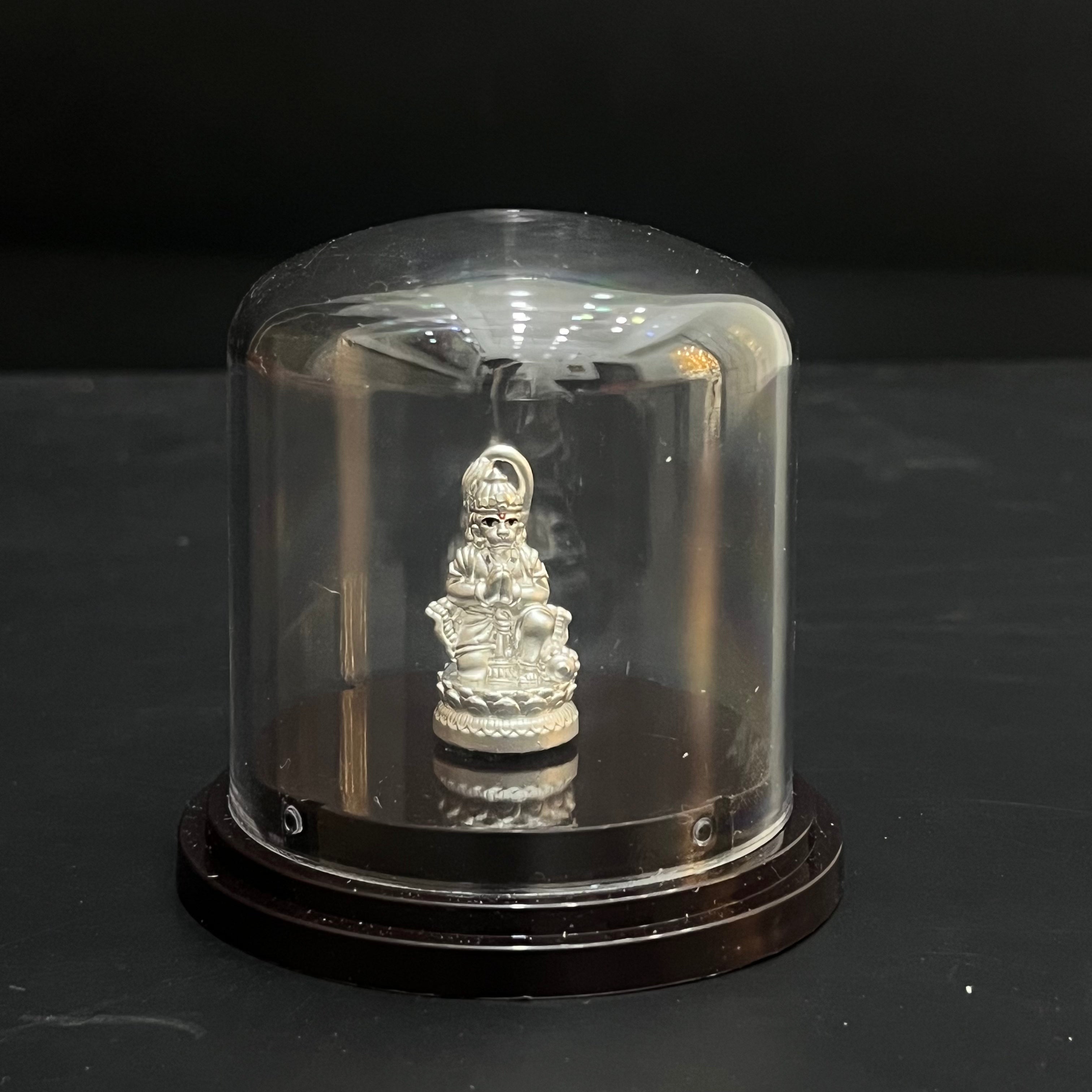 Silver Idol Shri Jai Hanuman DS02 999