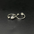 Ladies Toe Rings Floral Aura SS