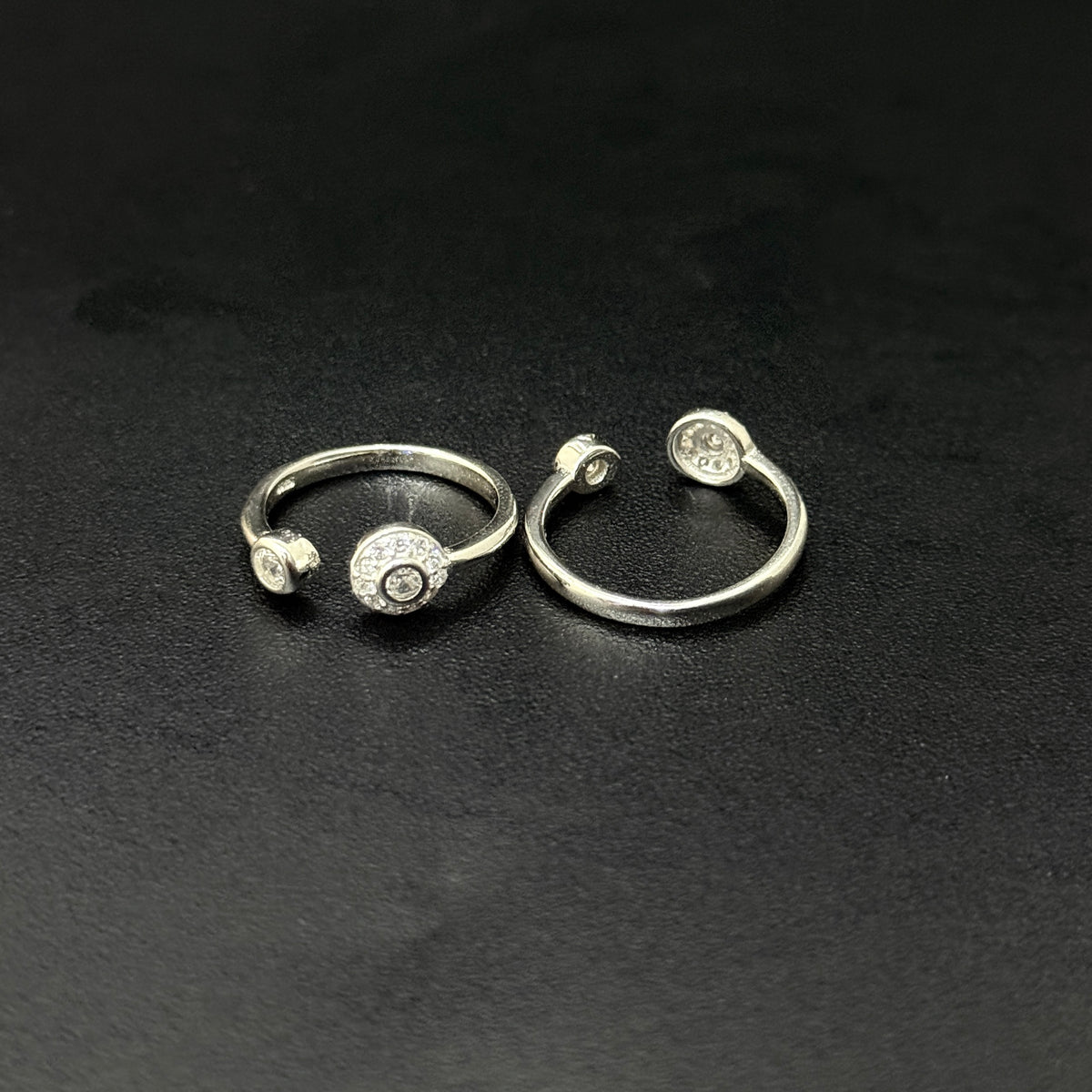 Ladies Toe Rings Floral Aura SS