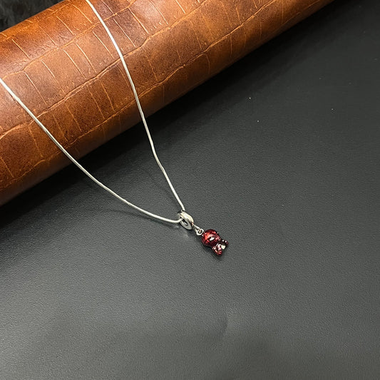 Silver Spiderman Pendant for Baby