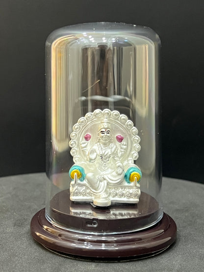 Pure Silver Lakshmi Idol 002