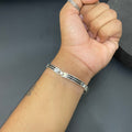 Silver Elephant Hair bracelet