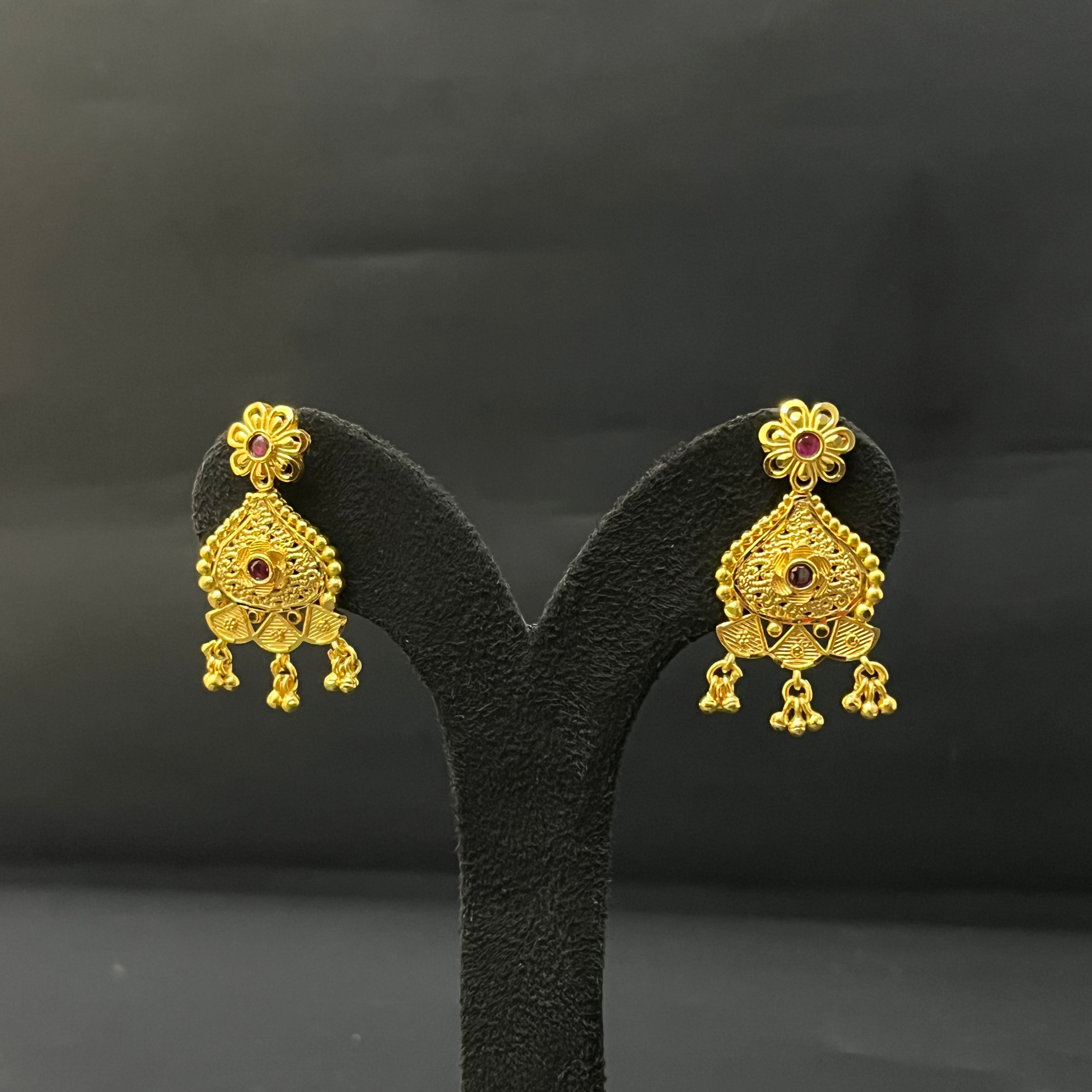 Silver Gold Finished Haram Set Imported 925
