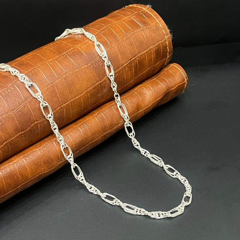 Silver Mens Chain Indo Italy MS12 925