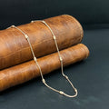 Silver Ladies Chain Balls Rosegold 925