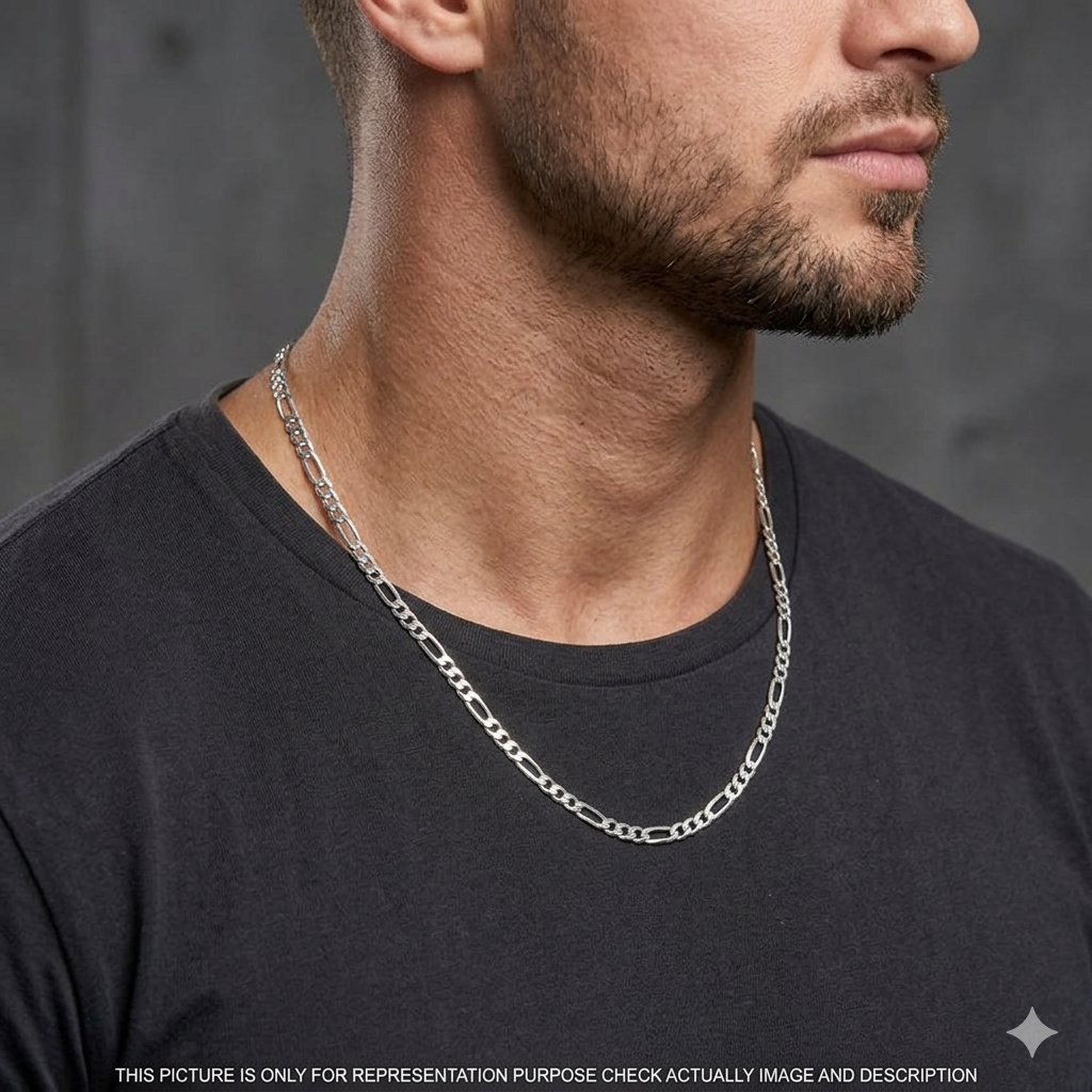 Silver Mens Chain Sachin