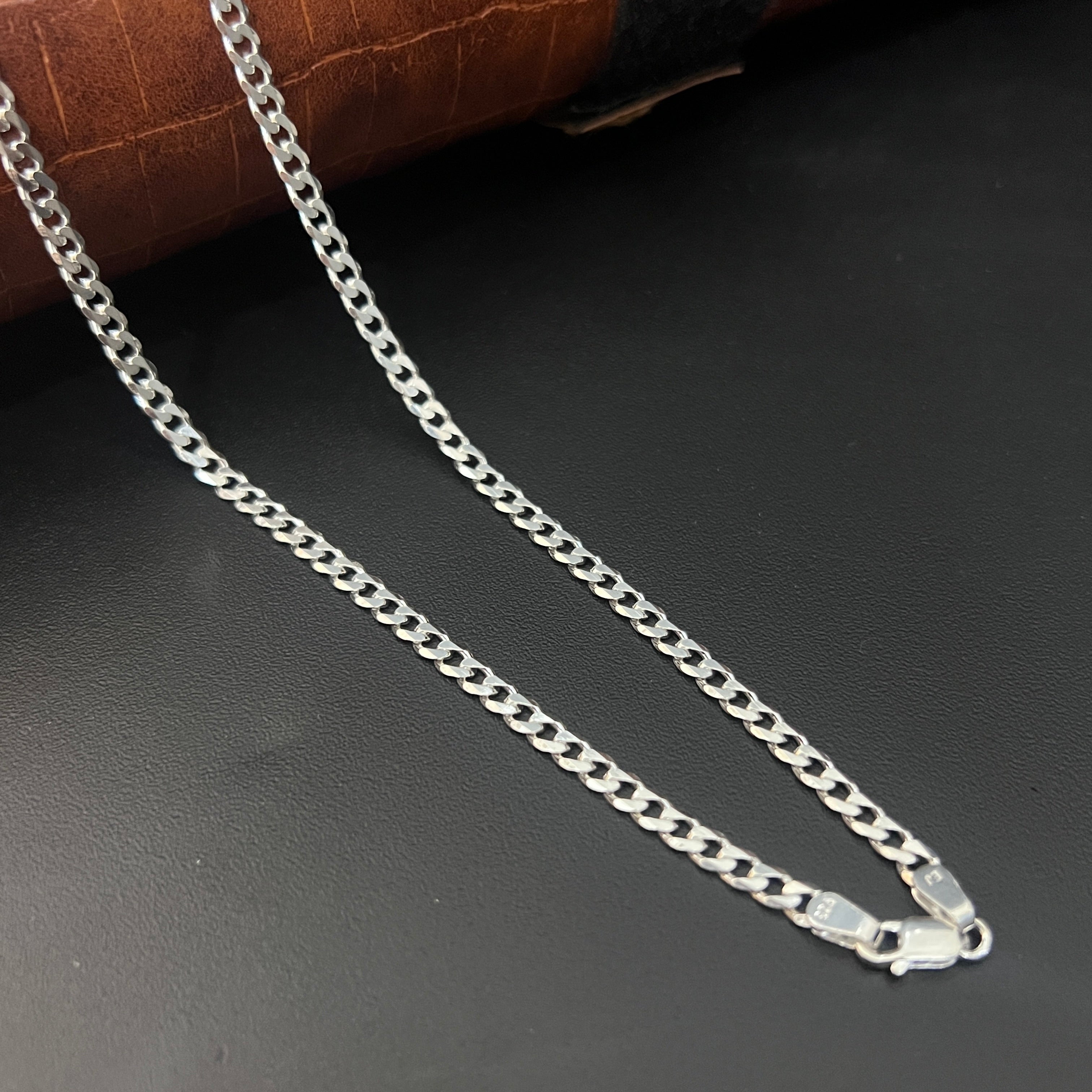 Silver Mens Chain Sachin