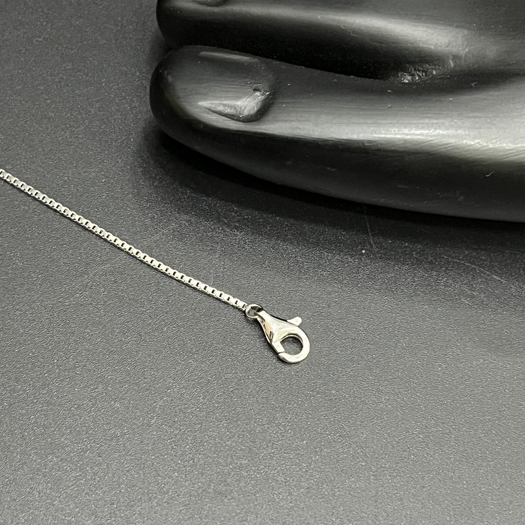 Silver Ladies Anklet Petal Leaf And Drop 925