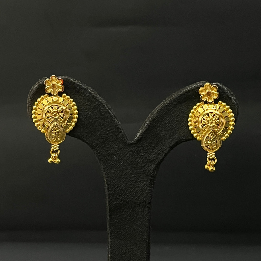 Silver Neckalce Gold Finished Bombay 925 B2