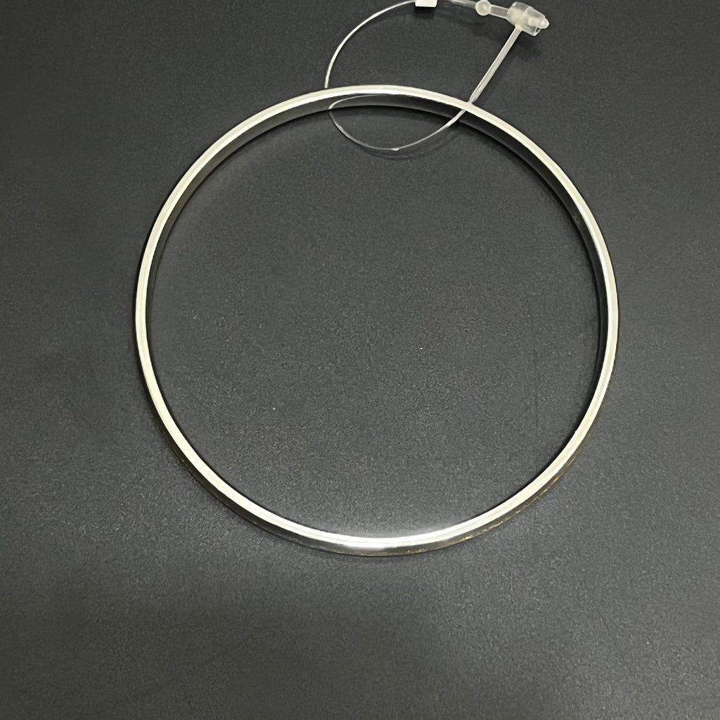 Silver Mens Flat Kada
