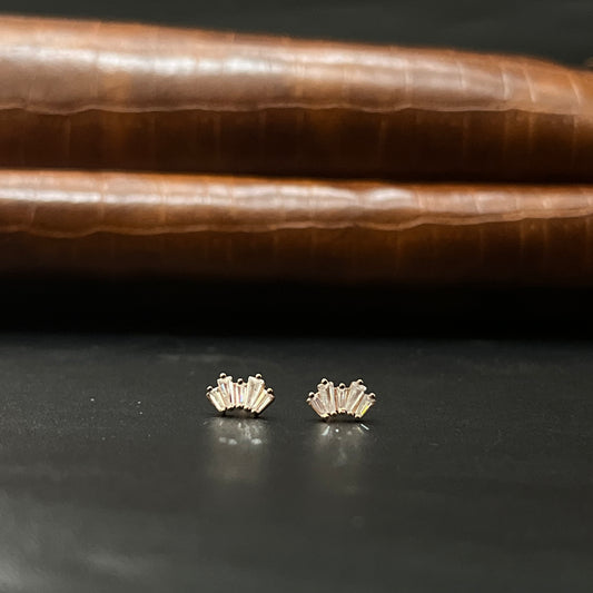 Silver Second Crystals  Rosegold