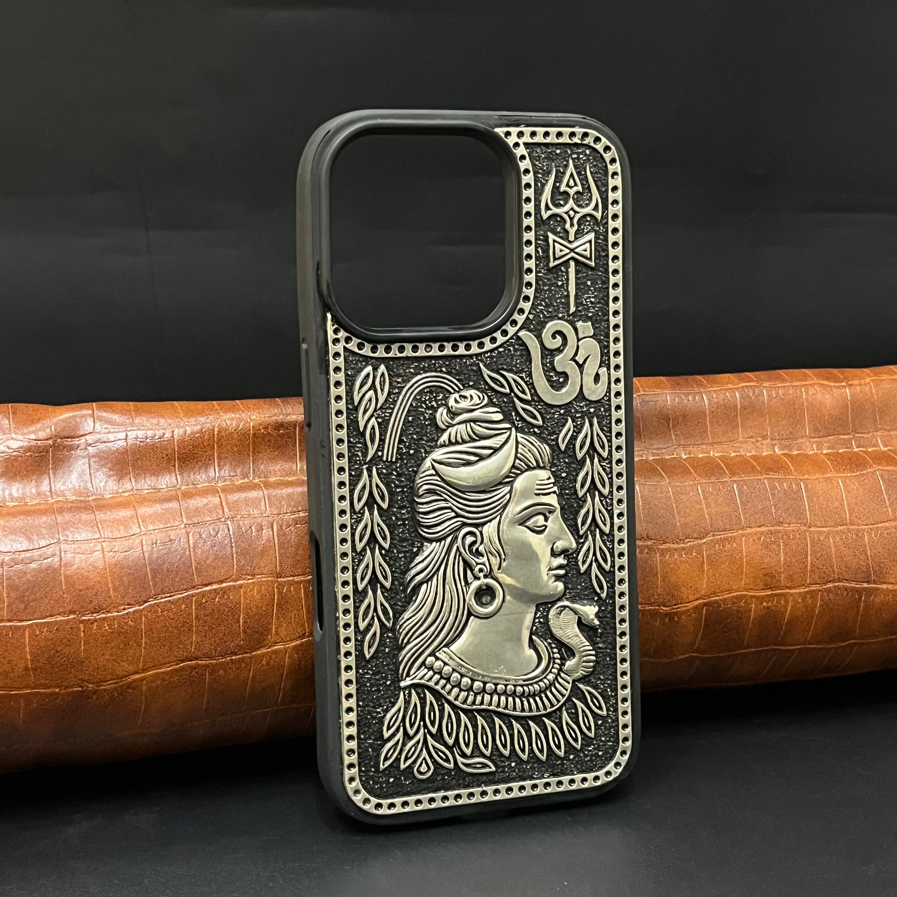 Silver Shivji IPhone 14 Back Case 925