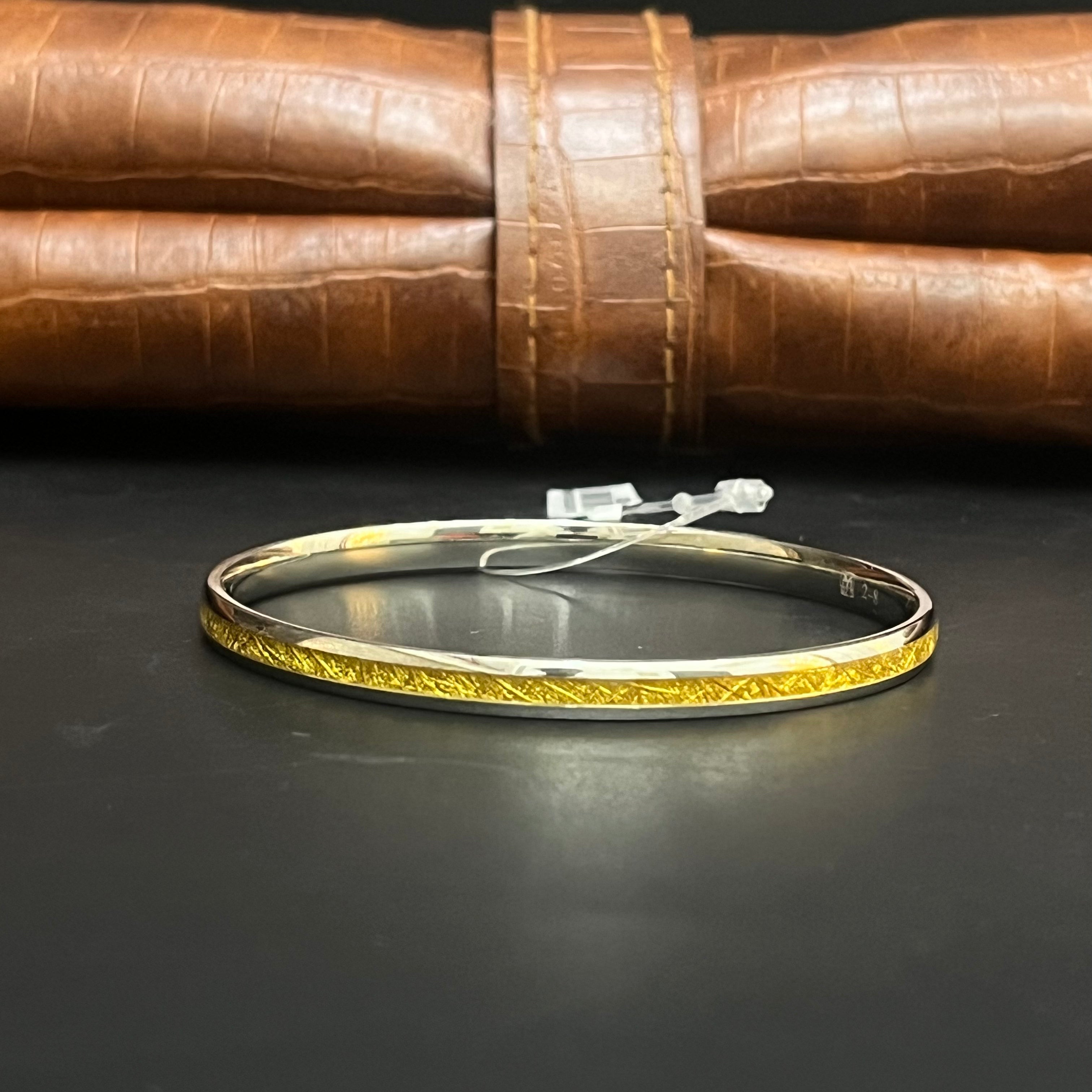 Men's Slim Kada Gold Foil